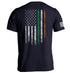 Irish American Flag T Shirt