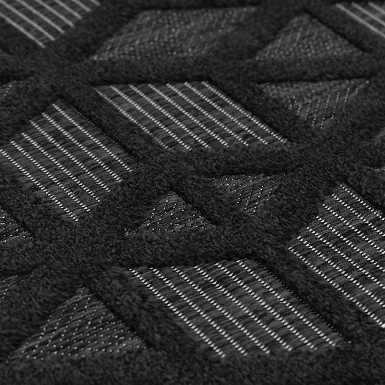 Alfombra de exterior negra Nuri
