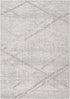 Alfombra texturizada de alto rendimiento Baqer Bone &amp; Taupe - Liquidación