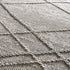 Alfombra texturizada de alto rendimiento Baqer Bone &amp; Taupe - Liquidación