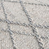 Alfombra texturizada de alto rendimiento Baqer en gris y topo - Liquidación