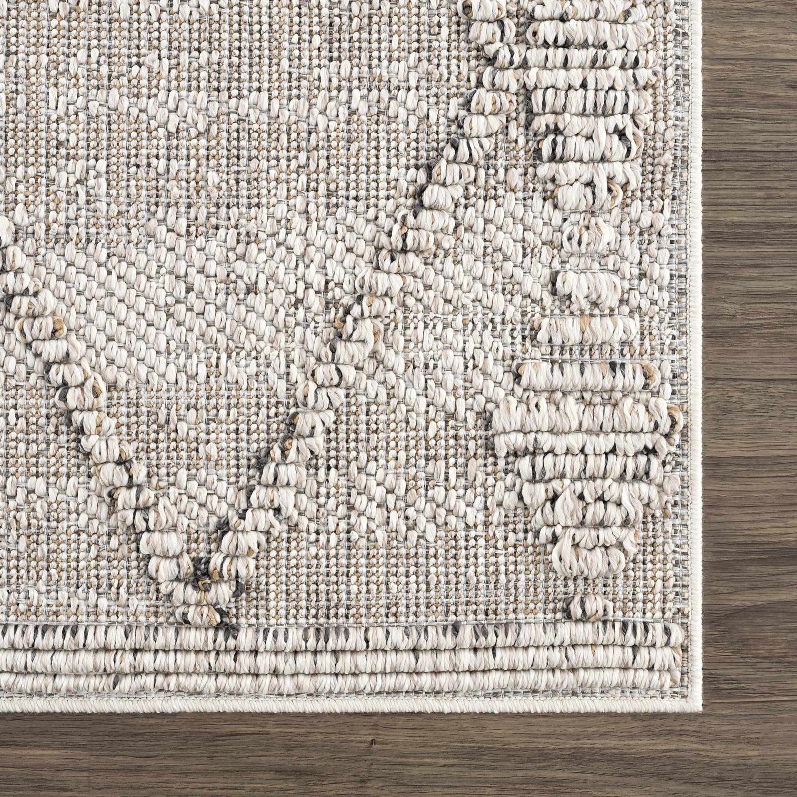 Alfombra Nyla Bone para interior y exterior - Liquidación 2x3