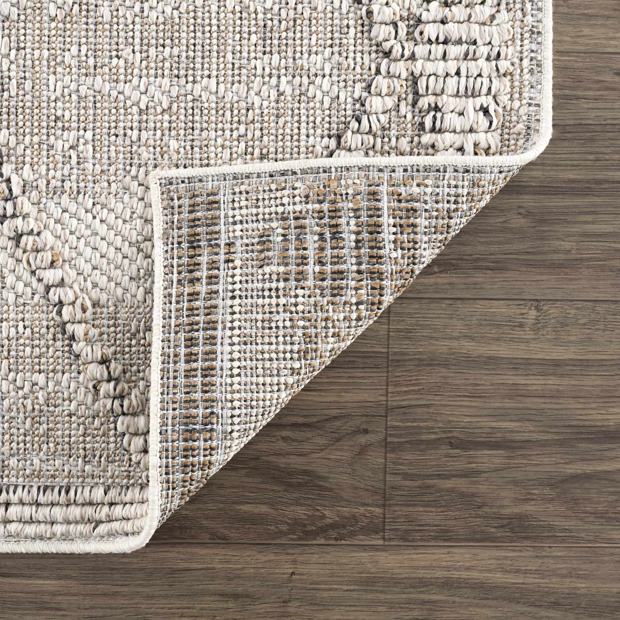 Alfombra Nyla Bone para interior y exterior - Liquidación 2x3