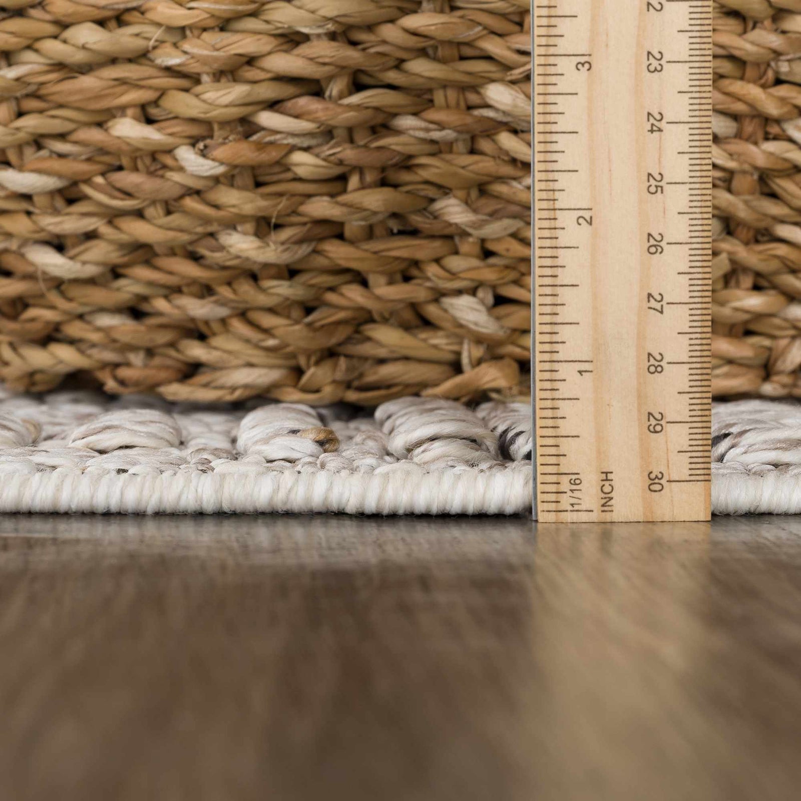 Alfombra Nyla Bone para interior y exterior - Liquidación 2x3