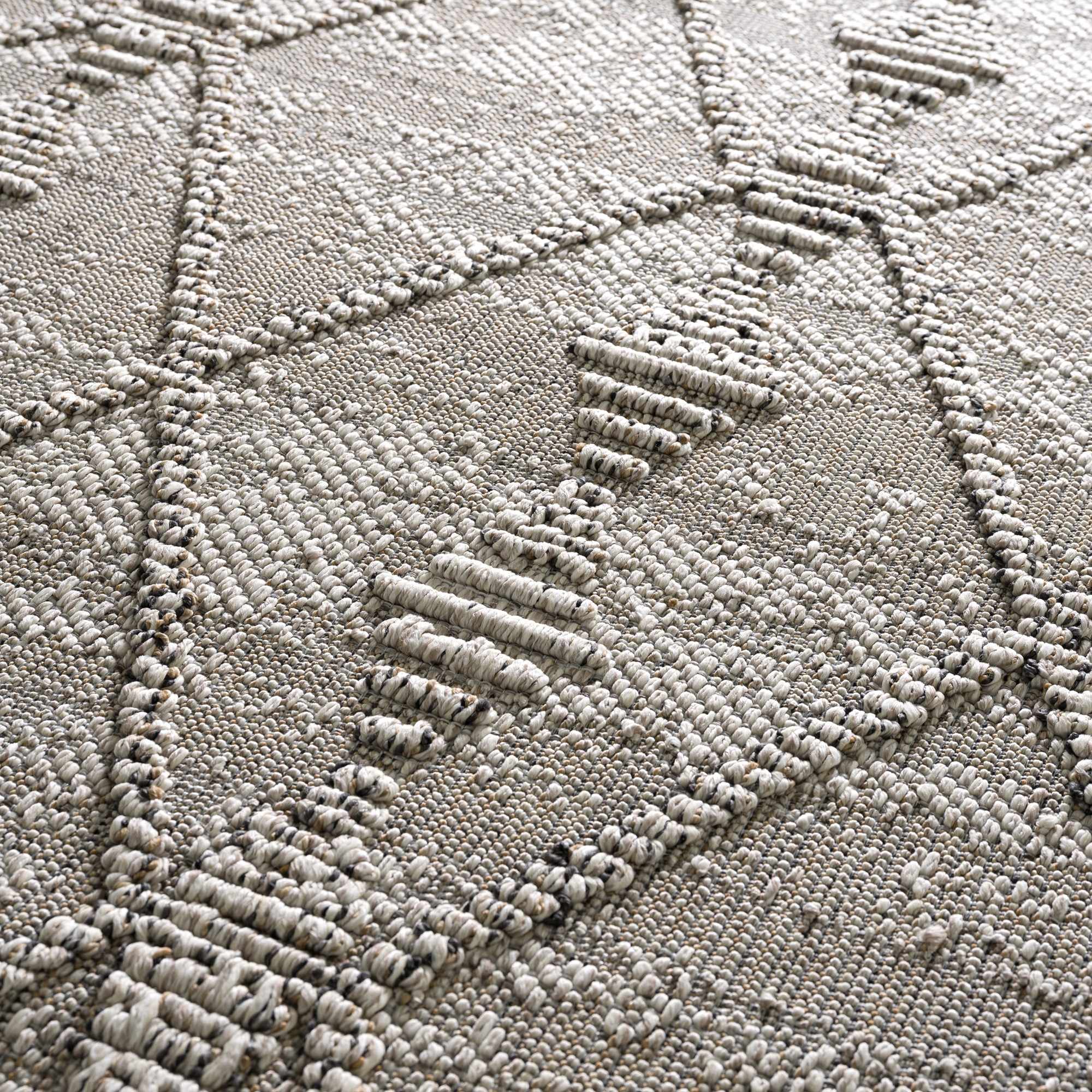 Alfombra Nyla Bone para interior y exterior - Liquidación 2x3