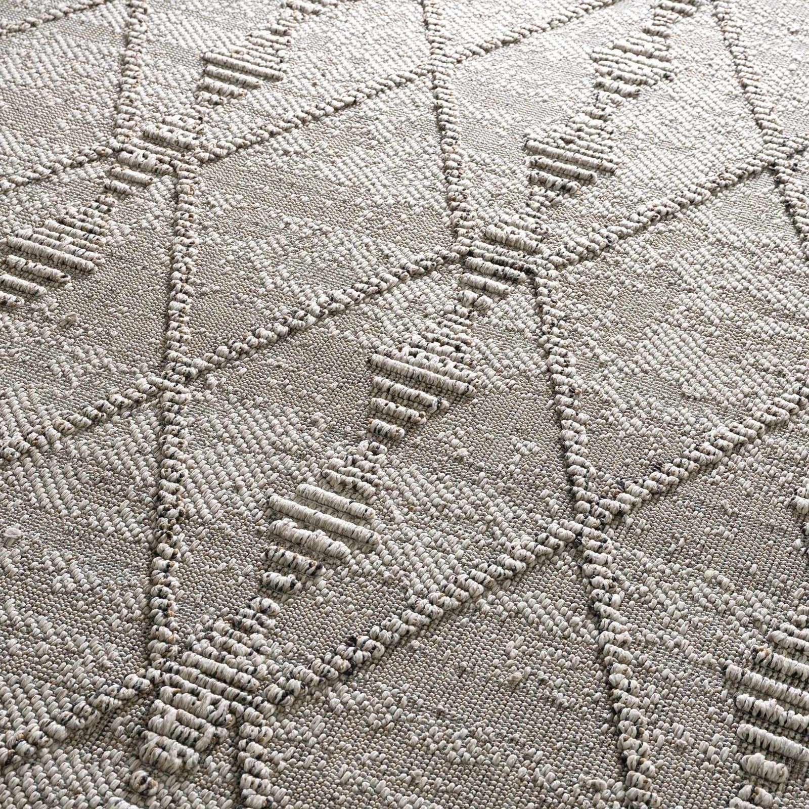 Alfombra Nyla Bone para interior y exterior - Liquidación 2x3