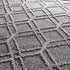 Alfombra Diah en color negro y hueso - Liquidación