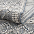 Alfombra Diah Gray azul y hueso - Liquidación