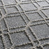 Alfombra Diah Gray azul y hueso - Liquidación