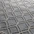 Alfombra Diah Gray azul y hueso - Liquidación