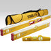 Juego de 3 niveles de burbuja Stabila 48296 Mason: 24 pulgadas, 48 ​​pulgadas, 10 pulgadas, torpedo y estuche 
