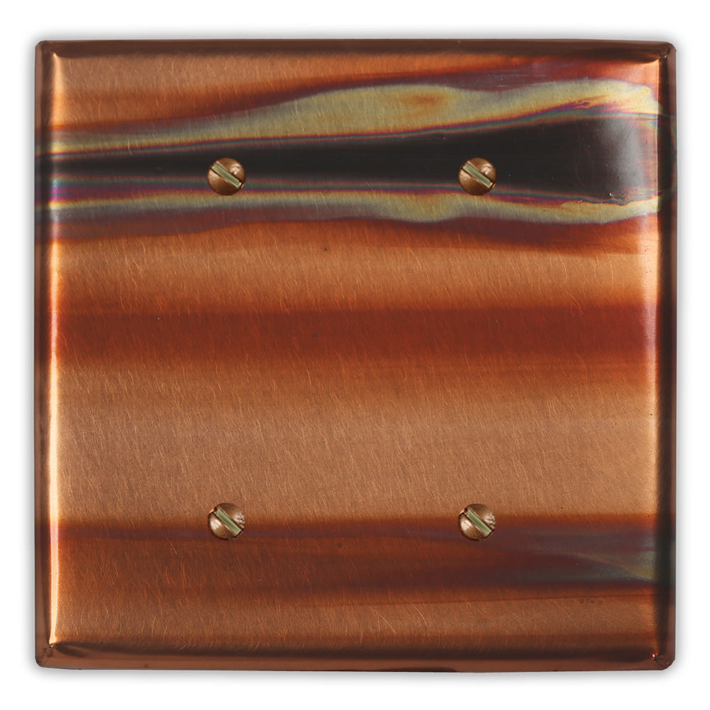 Stellar Copper - 2 Blank Wallplate