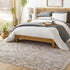 Alfombra lavable de pelo plano vintage Standon