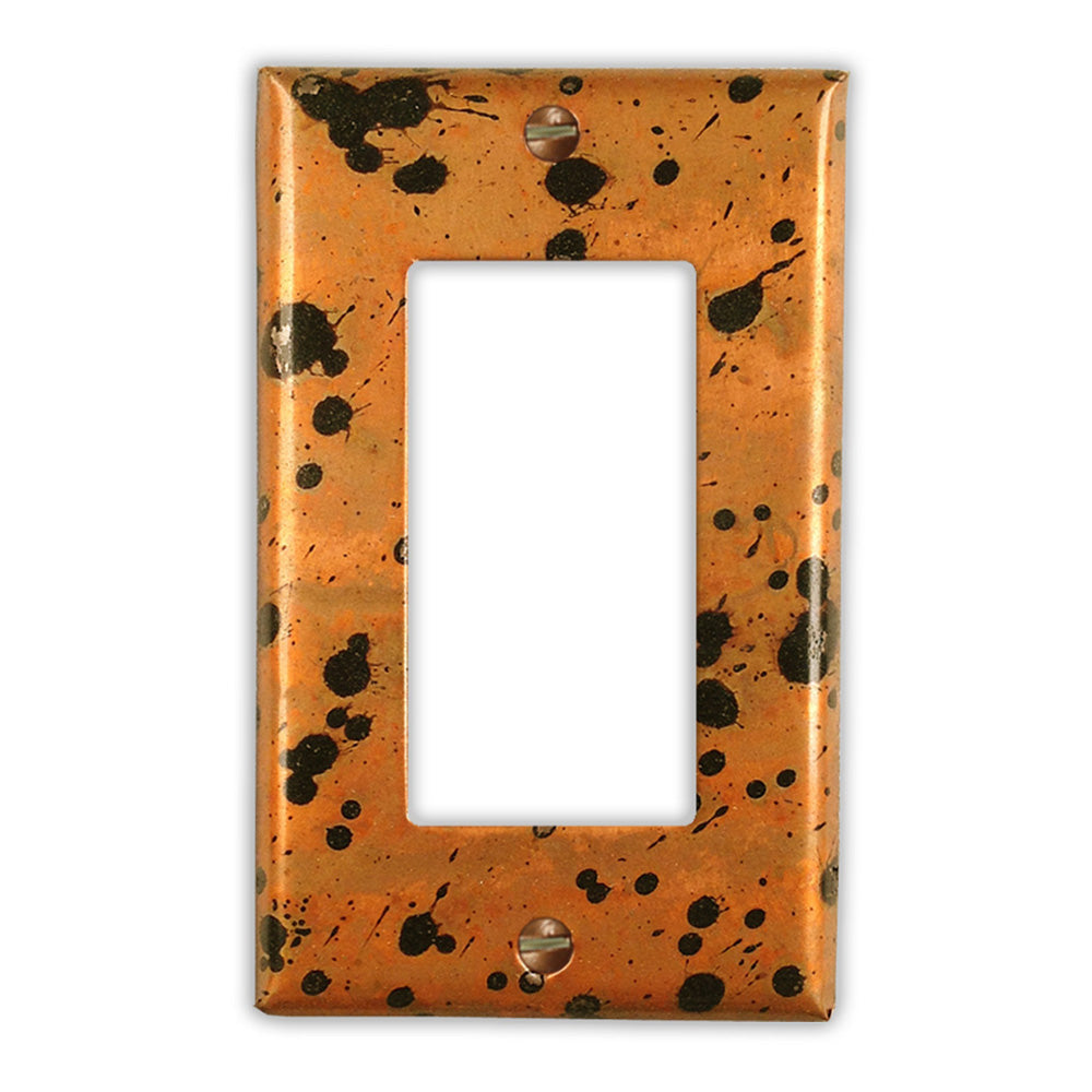 Sunburst Copper - 1 Rocker Wallplate