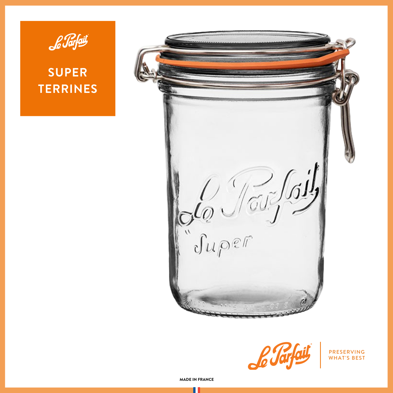 Le Parfait Super Terrines - Food Storage Containers
