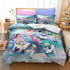 Anime Sailor Moon Pattern Bedding Set Quilt Covers
