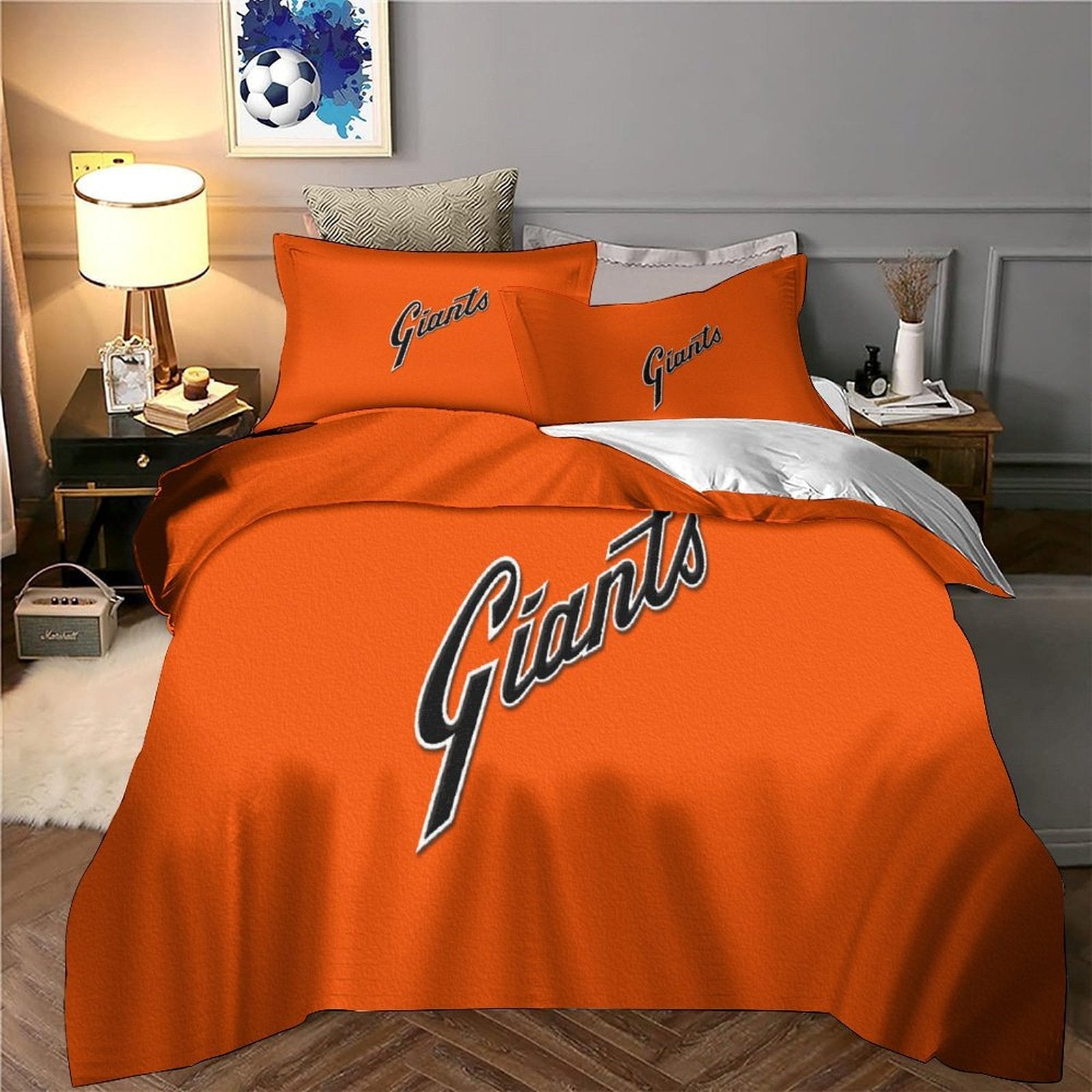 San Francisco Giants Bedding Set Quilt Cover Without Filler