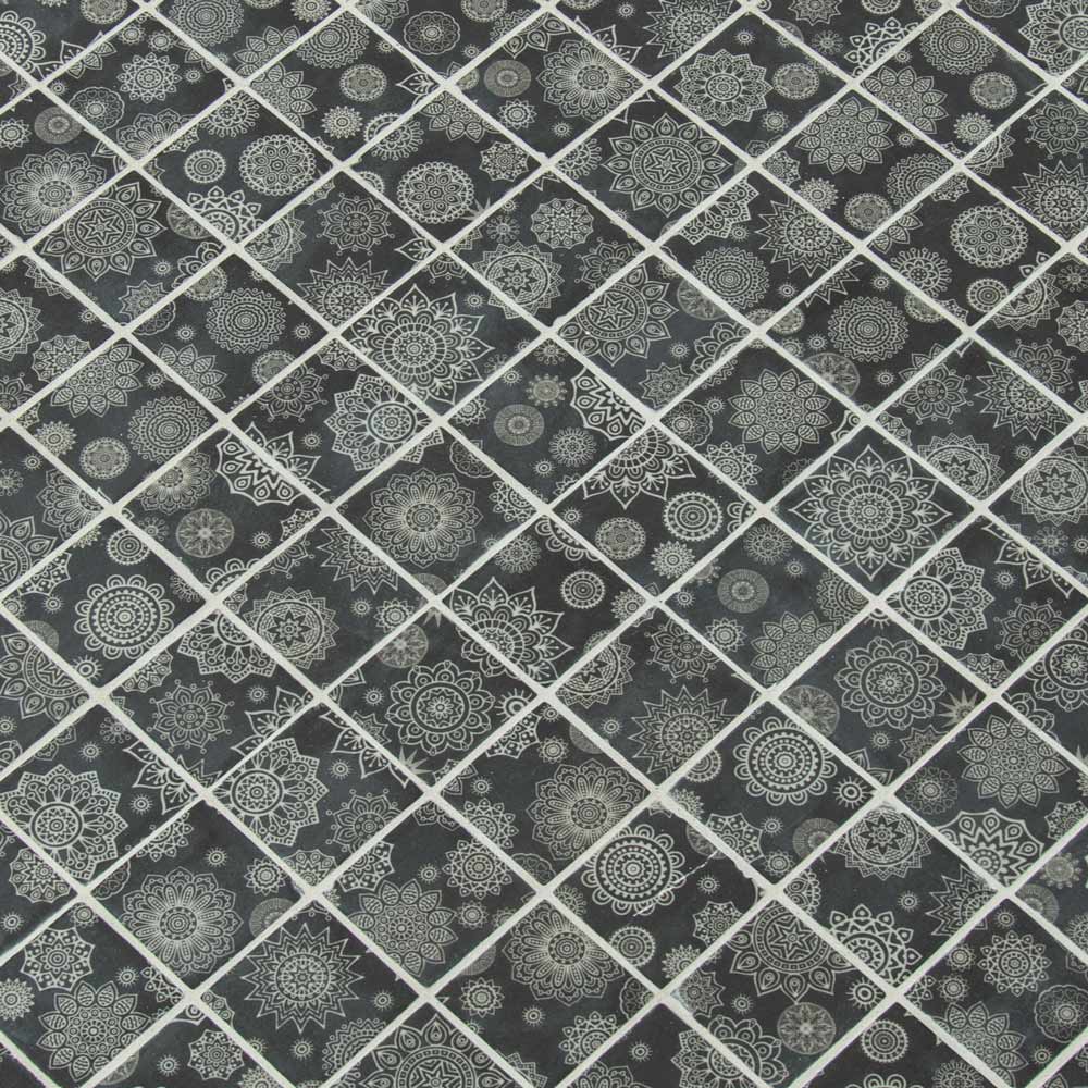 Mosaico Santiago de 29,5 x 29,5 cm con malla de vidrio, 5 x 5 cm - Colección MSI