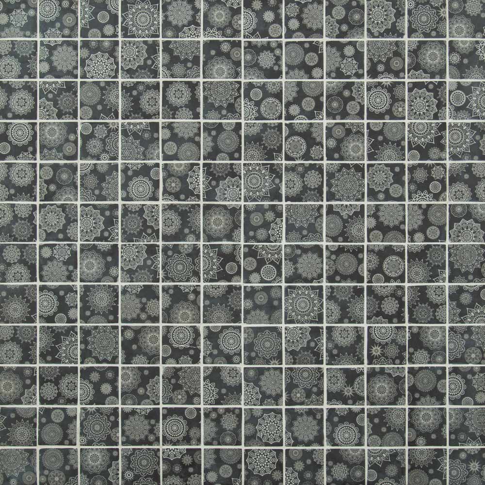 Mosaico Santiago de 29,5 x 29,5 cm con malla de vidrio, 5 x 5 cm - Colección MSI