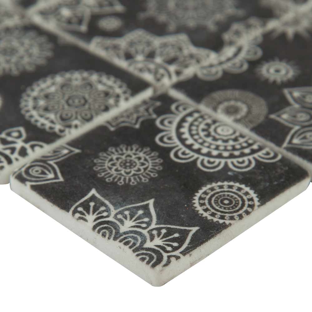 Mosaico Santiago de 29,5 x 29,5 cm con malla de vidrio, 5 x 5 cm - Colección MSI