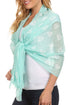 Sakkas Hillary summer breeze lightweight flowing sheer gauze wrap scarf