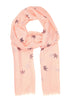 Sakkas Nichole summer gauze featherweight patterned versitile sheer scarf wrap