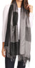 Sakkas Nicola Reversible Warm and Soft Unisex Scarf Stole Wrap Solid Color-block