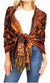 Sakkas Gianna Women's Silky Soft Reversible Floral Woven Pashmina Scarf Shawl Wrap