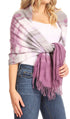 Sakkas Martinna Women's Winter Warm Super Soft and Light Pattern Shawl Scarf Wrap