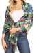 Sakkas Oria Women's Soft Lightweight Colorful Printed Shawl Scarf Wrap Stole