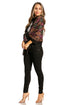 Sakkas Ginata Women's Large Casual Super Soft Embroidery Scarf Shawl Wrap Stole