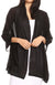 Sakkas Naomi Women Soft Sheer Embellished Chiffon Bridal Wedding Scarf Shawl Wrap