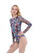 Vampire Snails by Sticky Shaw Swimsuit with Sleeves