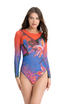 Lily Swimsuit With Sleeves