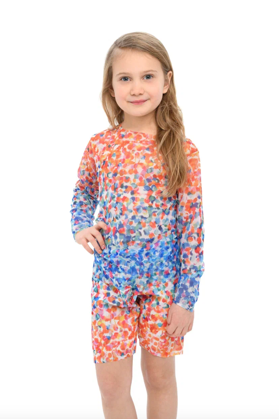 Kid's Smart T-shirt with or without Hood Confetti
