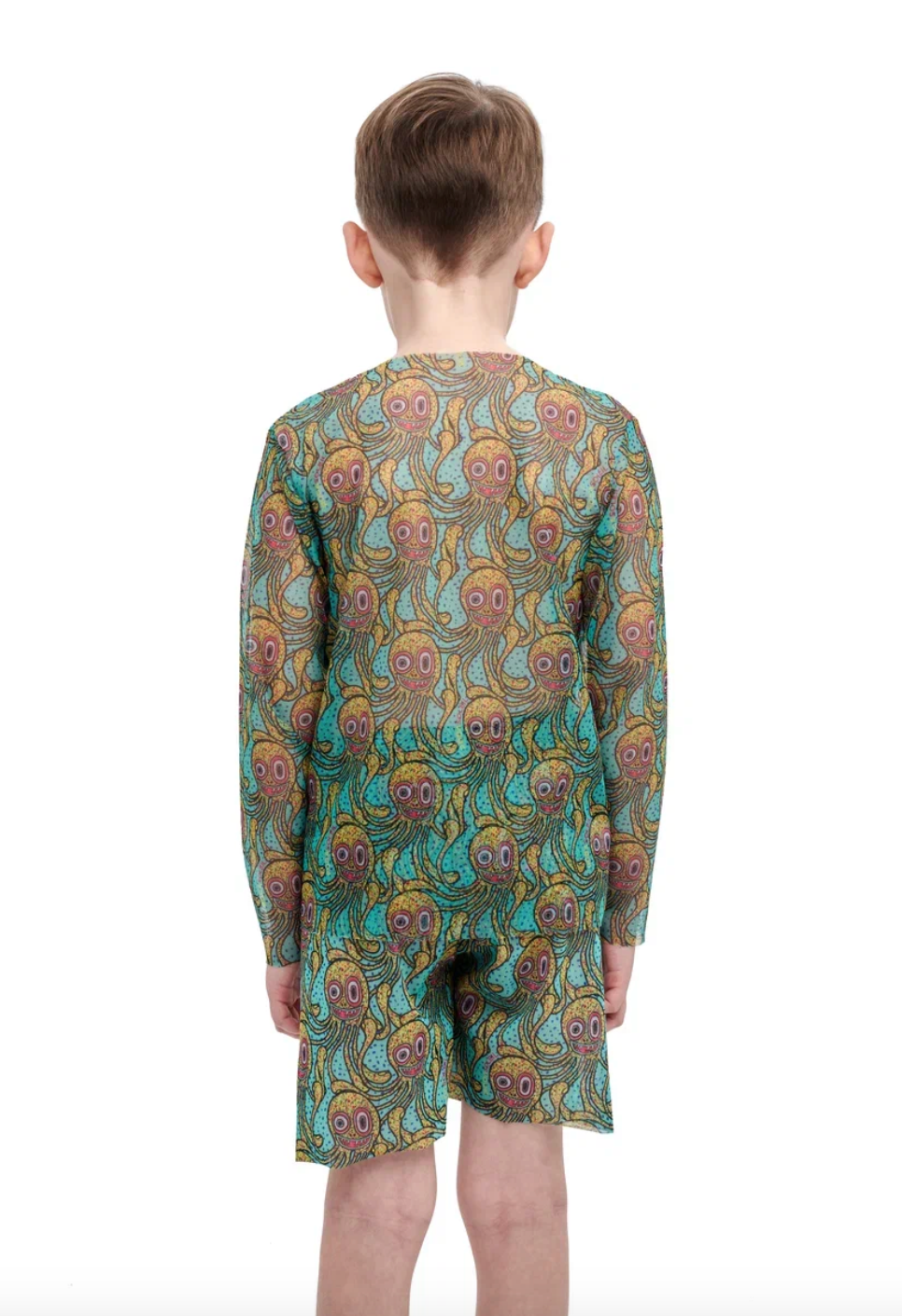 Kid's Smart Swim Shorts Octopus