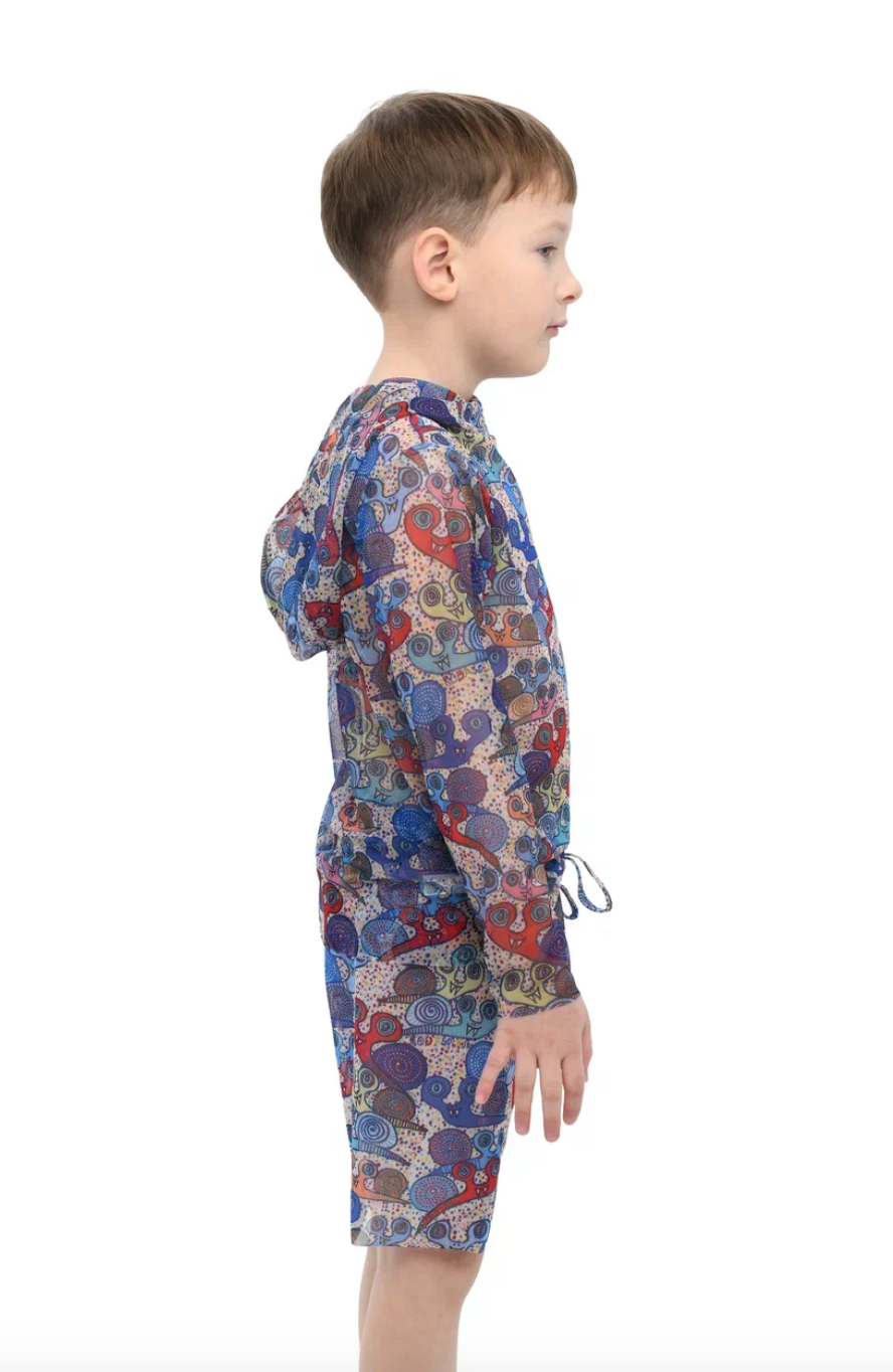 Kid's Shorts Snails for Boys & Girls