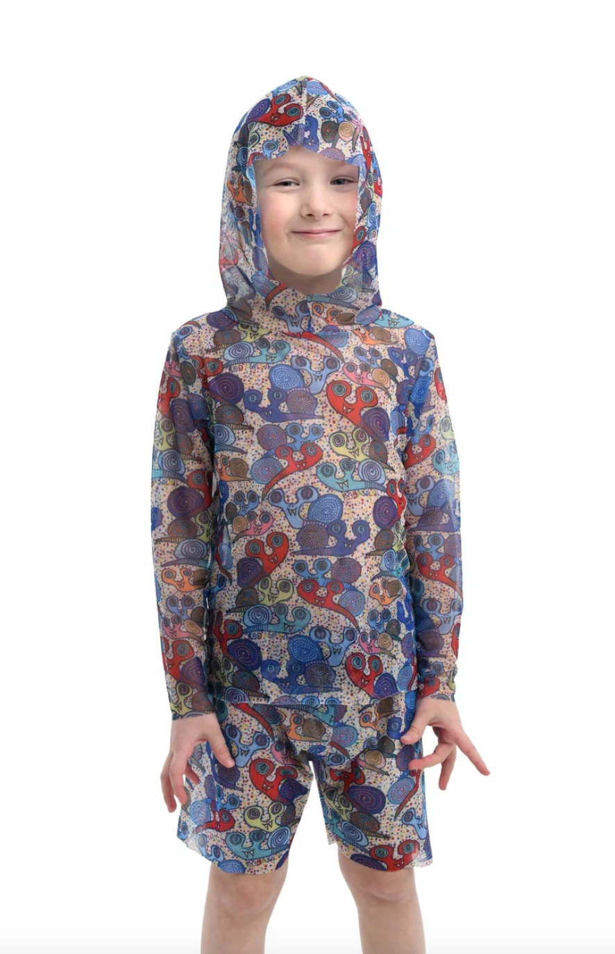 Kid's Shorts Snails for Boys & Girls