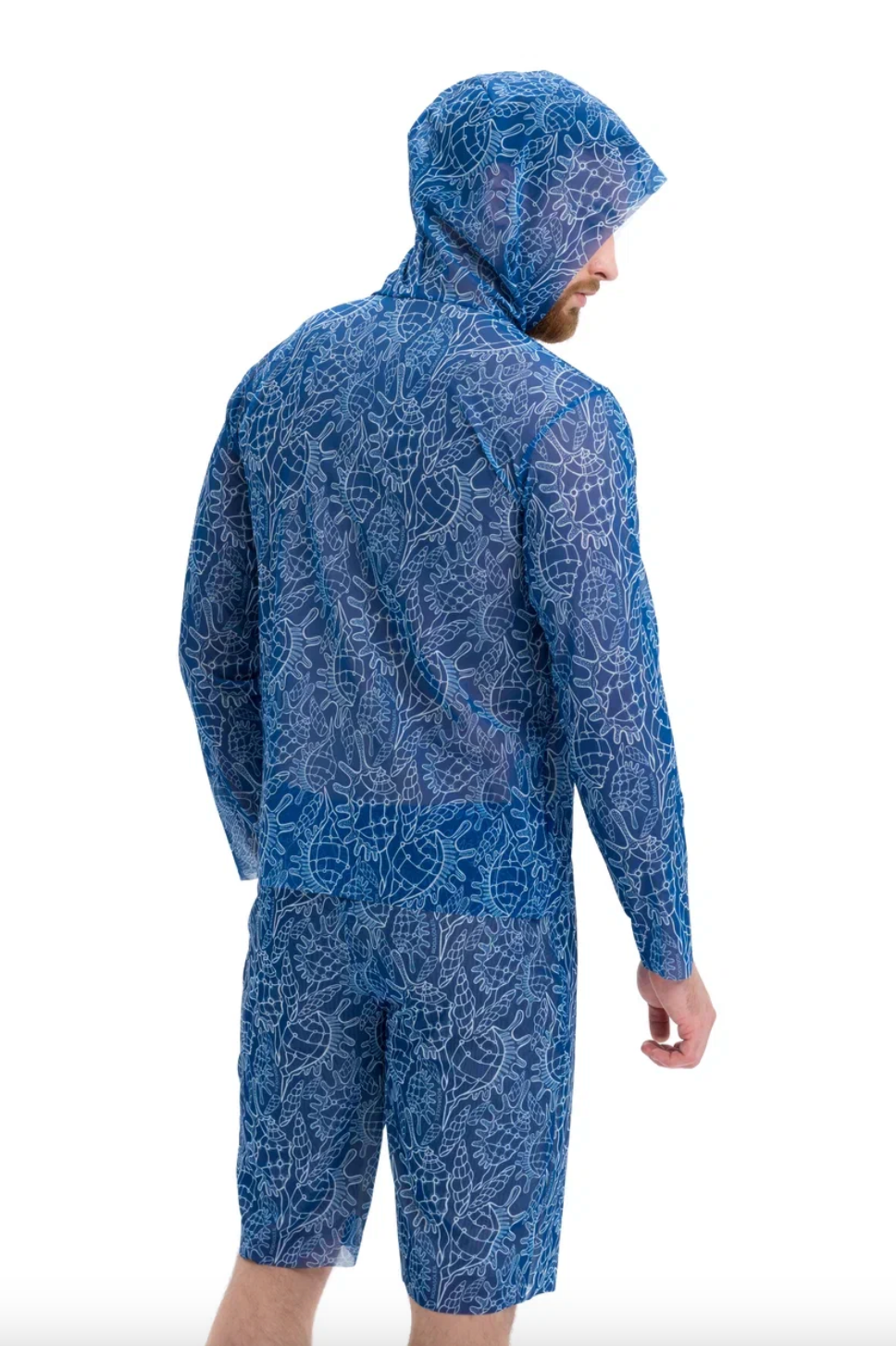 Men's Smart T-shirt with Hood SPF protection Shells