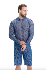 Men's Smart T-shirt with Hood SPF protection Shells