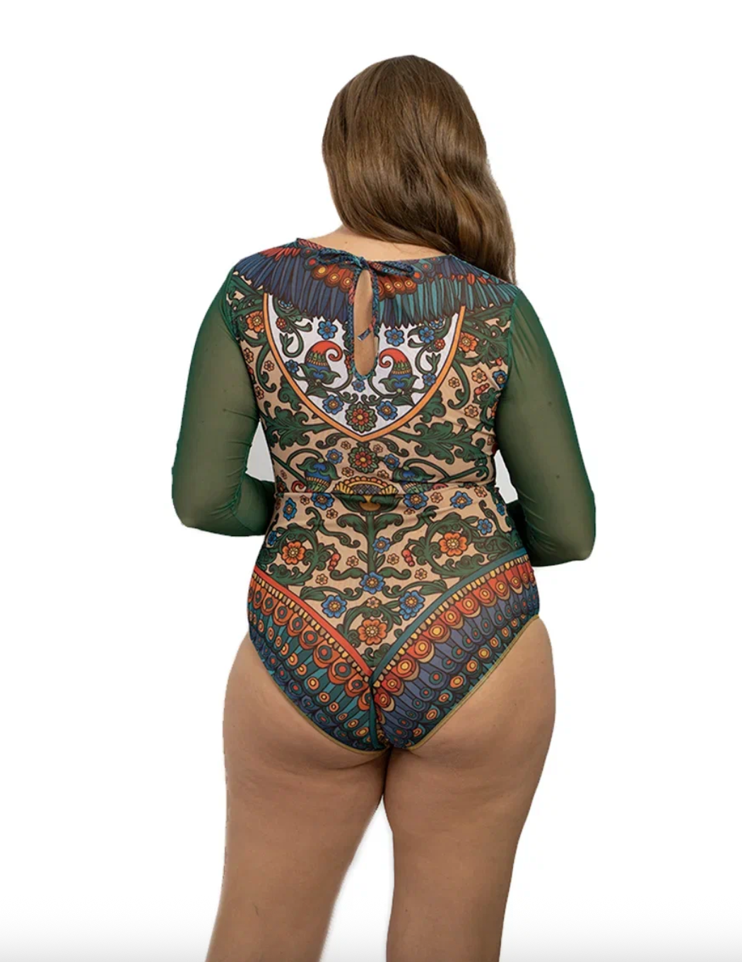 Sirin One-Piece Swimsuit With Sleeves