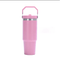 Tumbler with Flip up Straw  30 oz