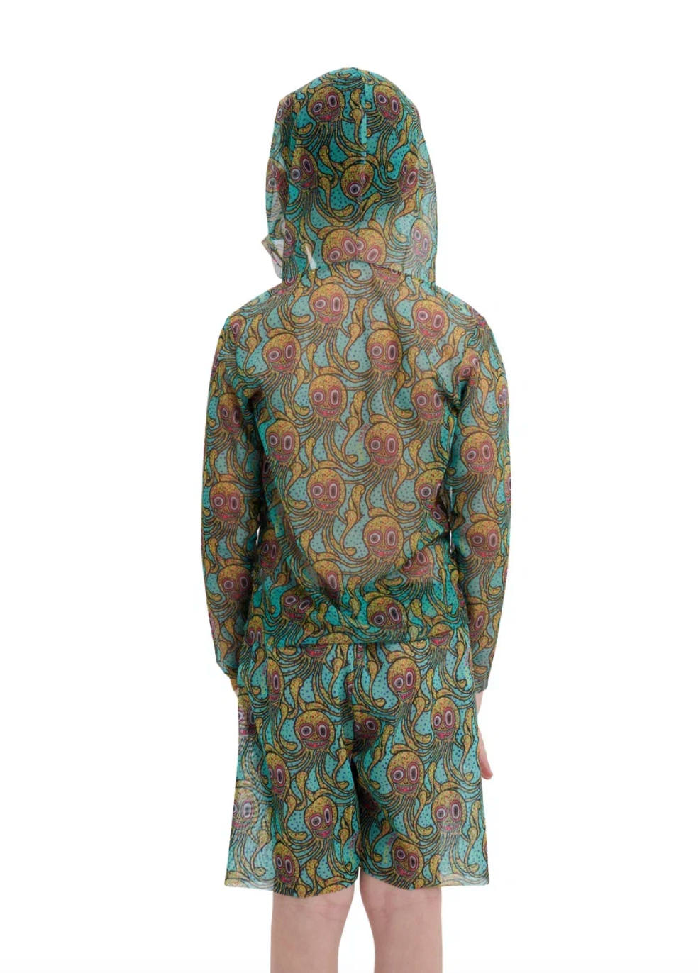 Kid's Smart T-shirt  with ot without Hood Octopus