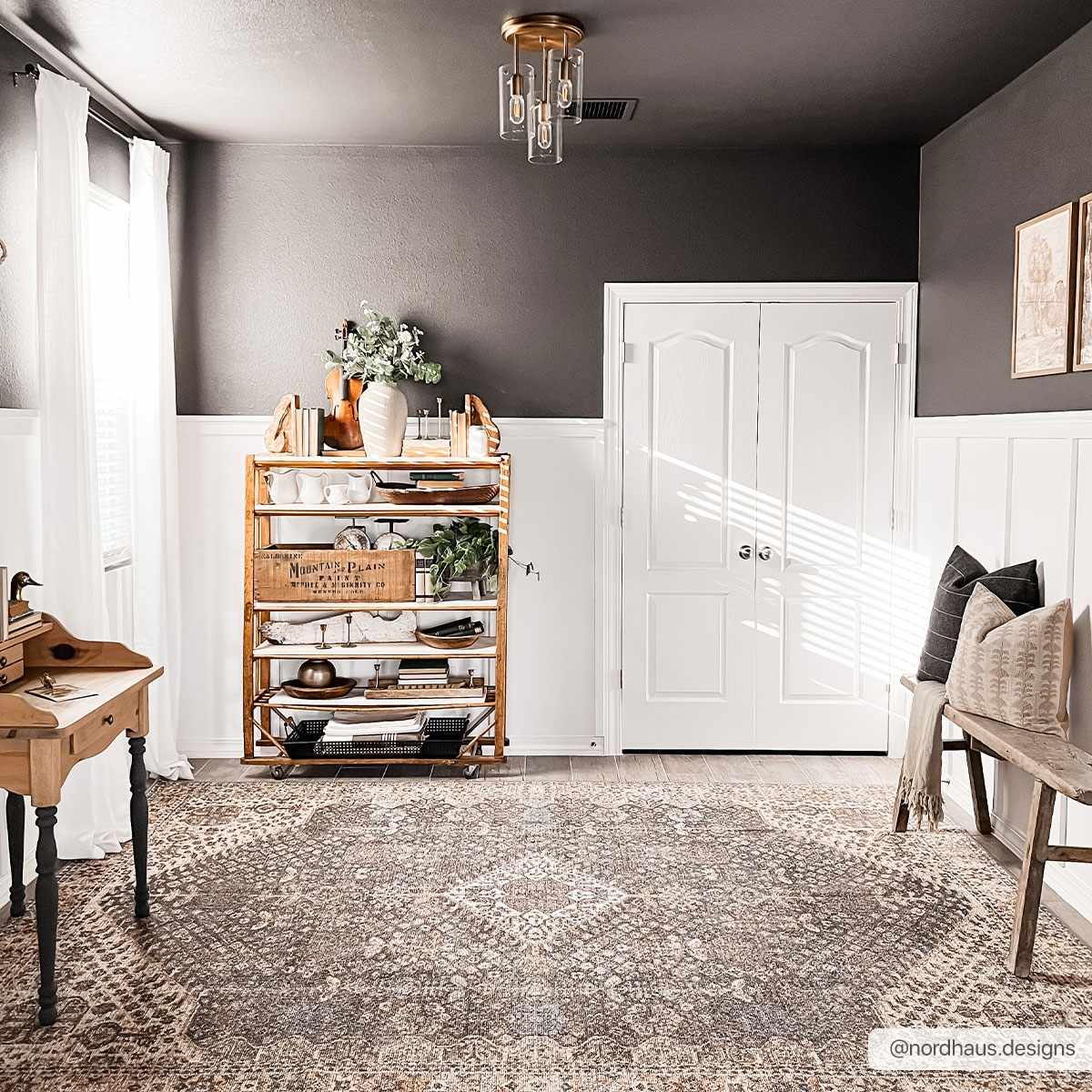 Alfombra lavable antideslizante Seok