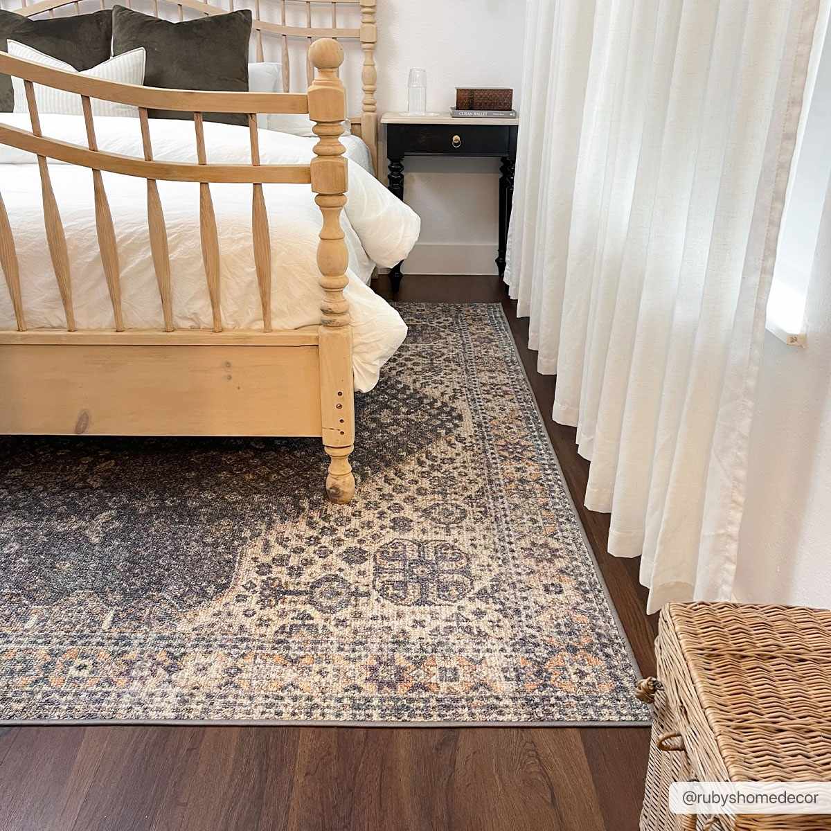 Alfombra lavable antideslizante Seok