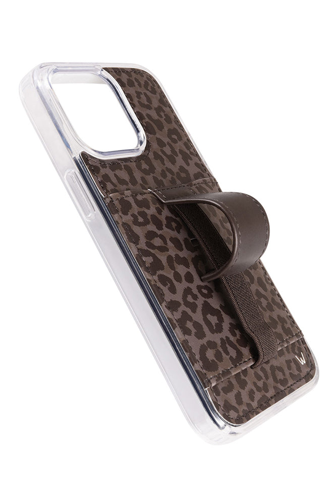 Shadow Leopard Purse Phone Case