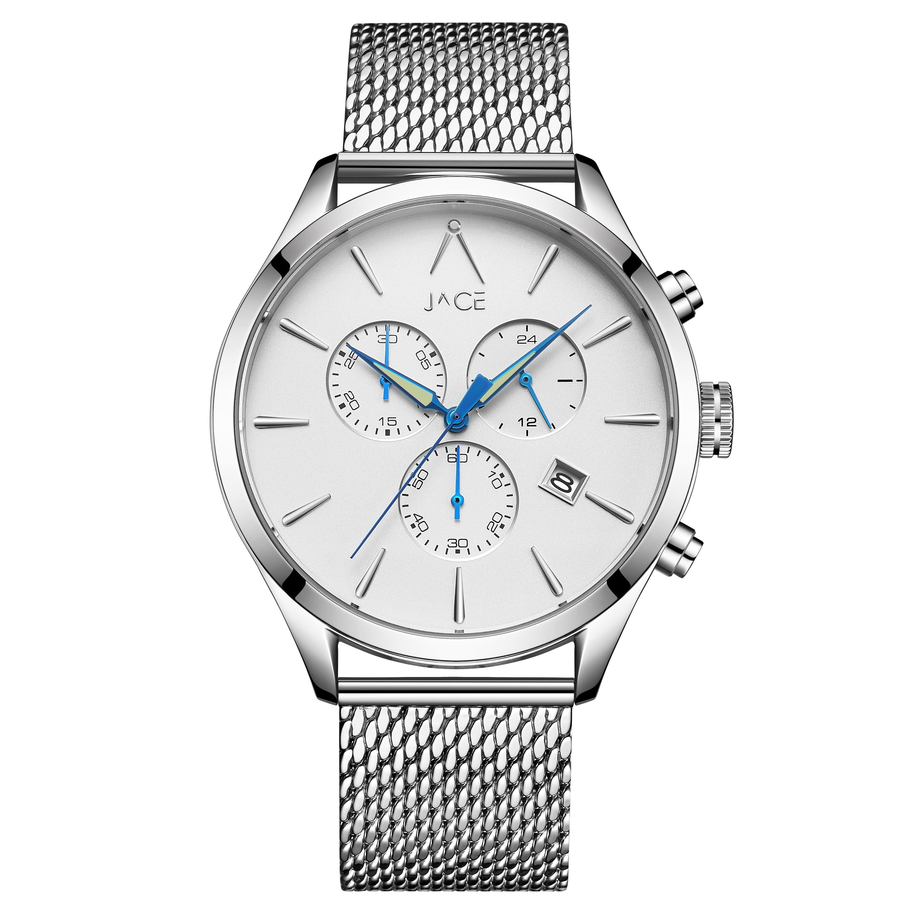 "Shanghai" Men's Mesh Band Chronograph Watch