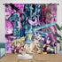 Shangri-La Frontier Curtains Blackout Window Drapes Room Decoration
