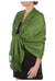 Sakkas Large Soft Silky Pashmina Feel Shawl Wrap Scarf Stole in Solid Colors