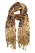 Sakkas Double Layer Jacquard Paisley Pashmina Shawl / Wrap / Stole